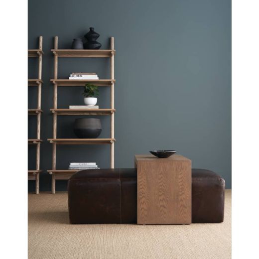 Picture of Macon Leather Ottoman